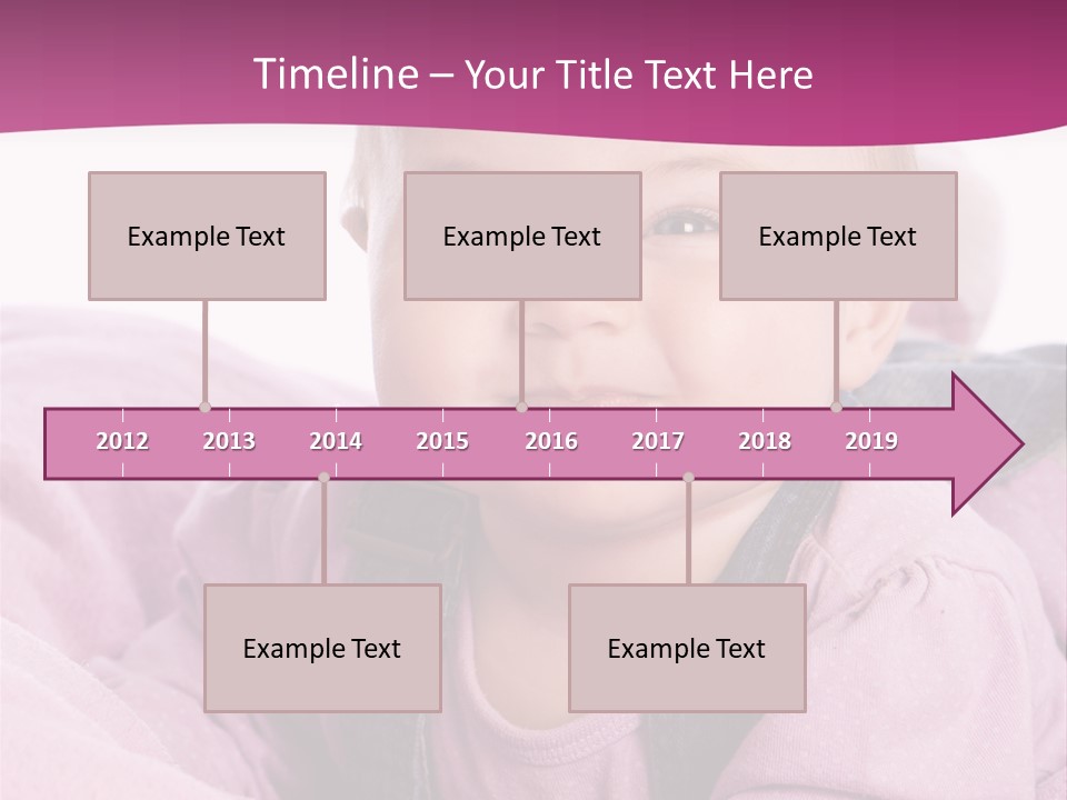 Familie Gesund Isoliert PowerPoint Template