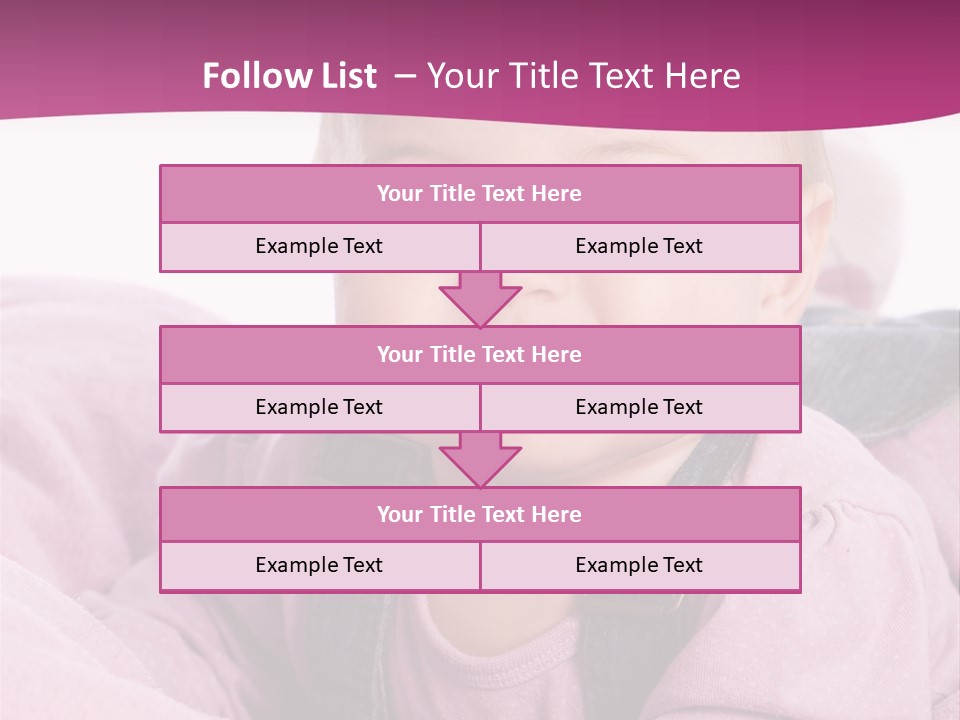 Familie Gesund Isoliert PowerPoint Template