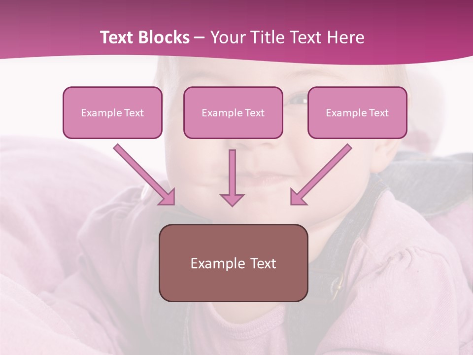 Familie Gesund Isoliert PowerPoint Template