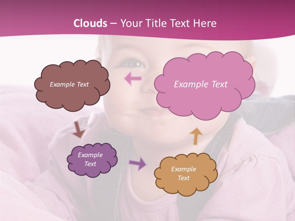 Familie Gesund Isoliert PowerPoint Template