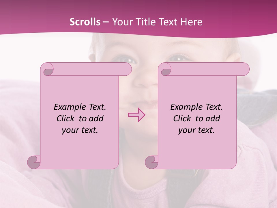 Familie Gesund Isoliert PowerPoint Template