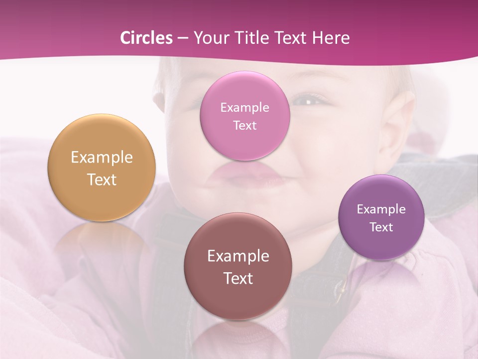 Familie Gesund Isoliert PowerPoint Template