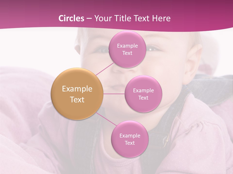 Familie Gesund Isoliert PowerPoint Template