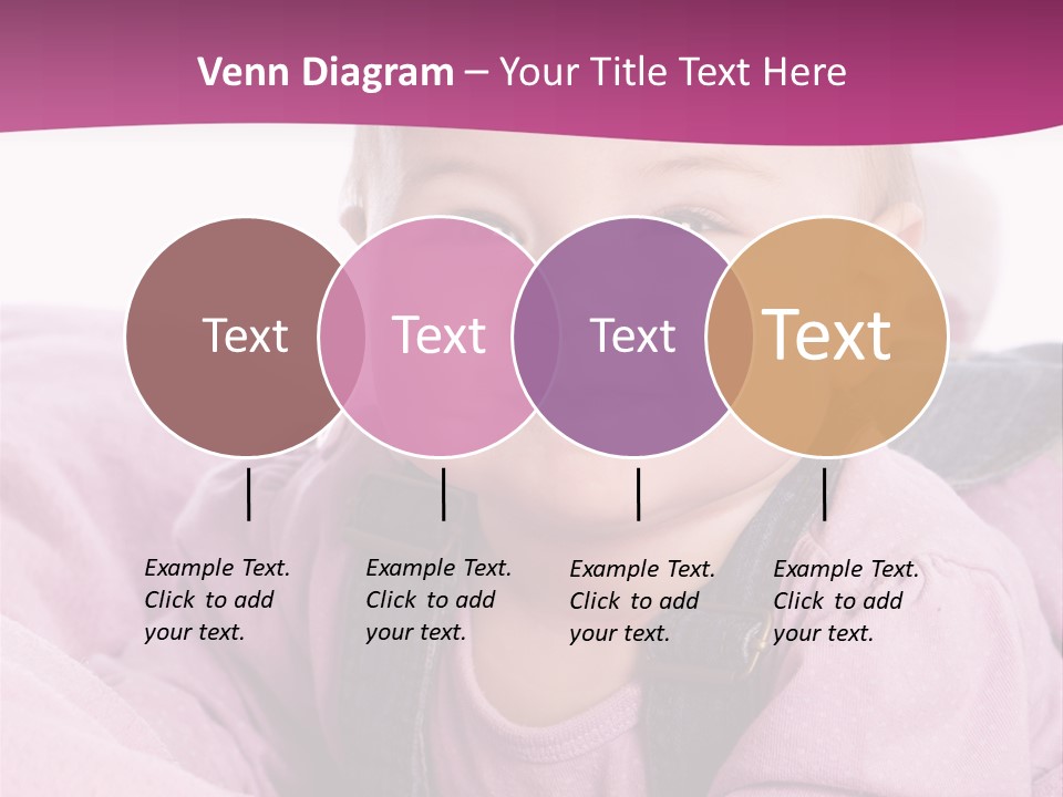 Familie Gesund Isoliert PowerPoint Template