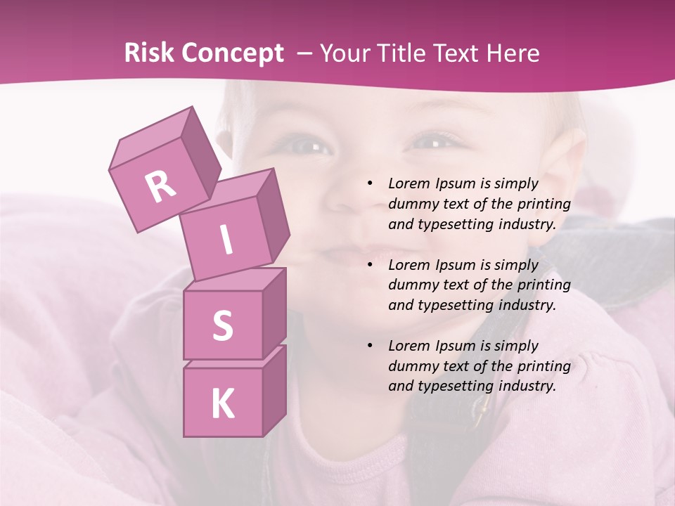 Familie Gesund Isoliert PowerPoint Template