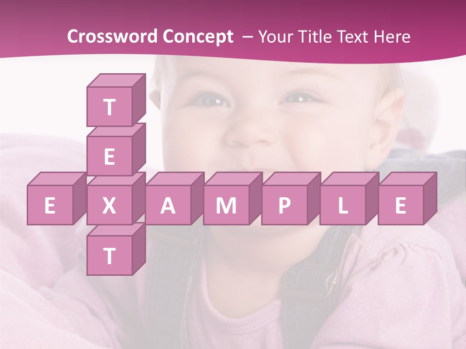 Familie Gesund Isoliert PowerPoint Template