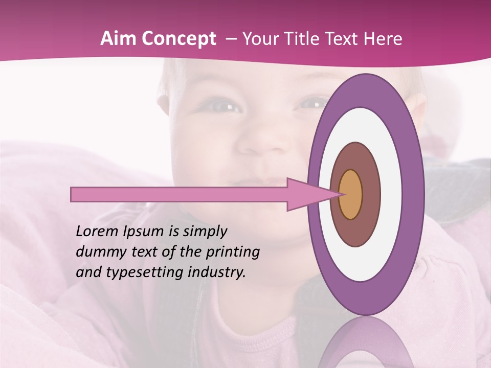 Familie Gesund Isoliert PowerPoint Template