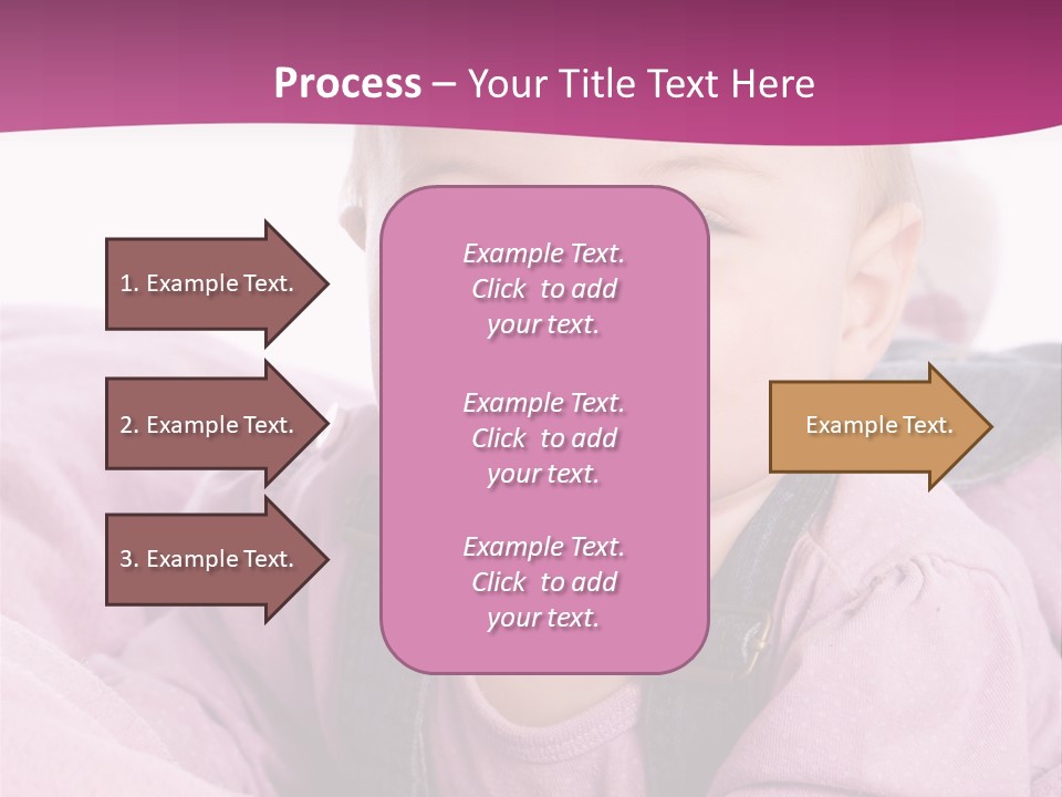 Familie Gesund Isoliert PowerPoint Template