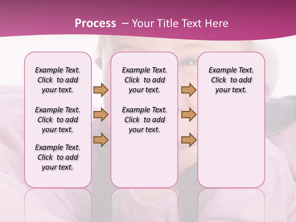 Familie Gesund Isoliert PowerPoint Template