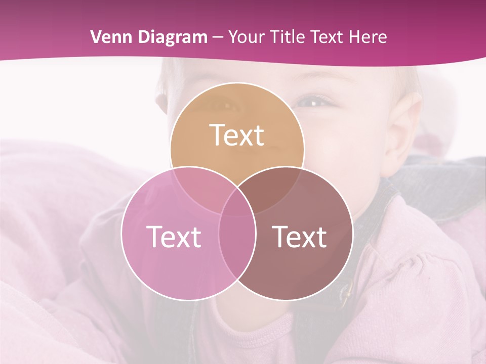 Familie Gesund Isoliert PowerPoint Template