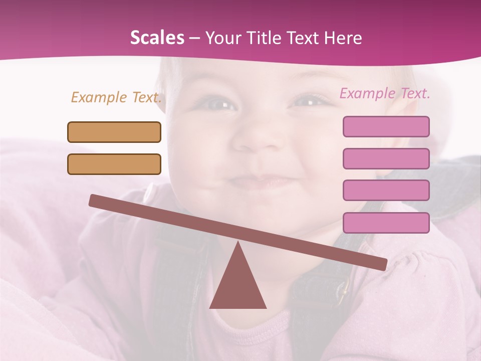 Familie Gesund Isoliert PowerPoint Template