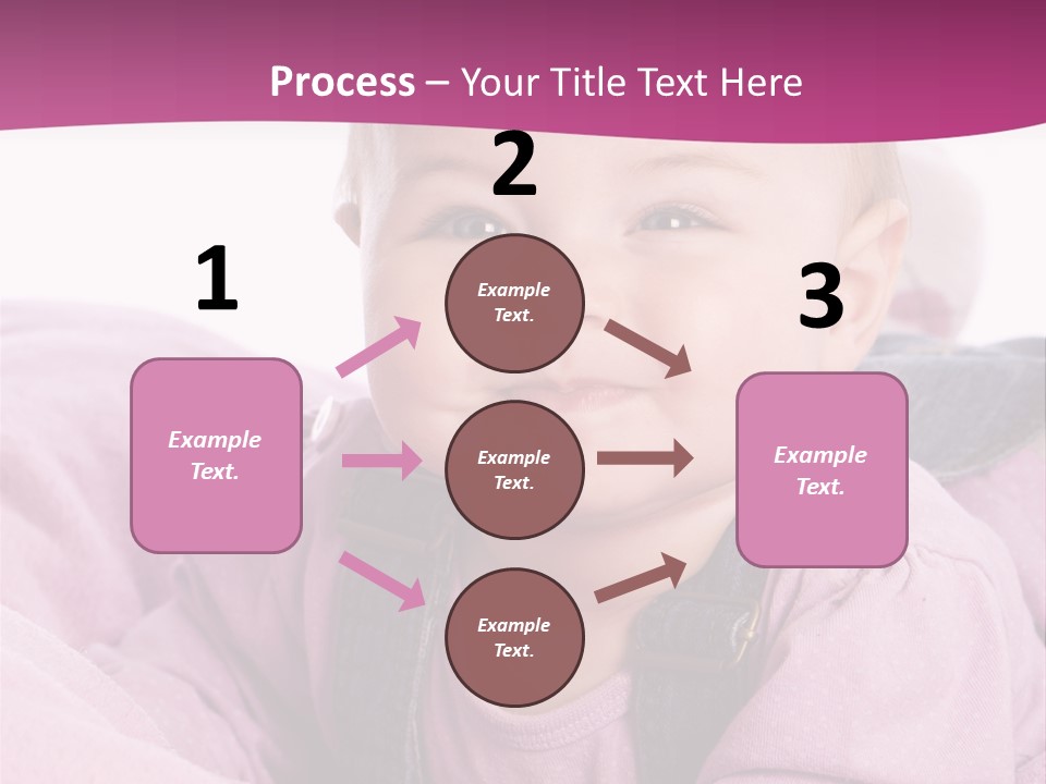 Familie Gesund Isoliert PowerPoint Template
