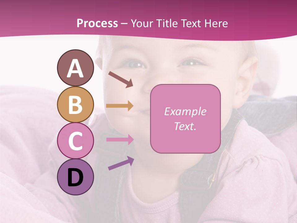 Familie Gesund Isoliert PowerPoint Template