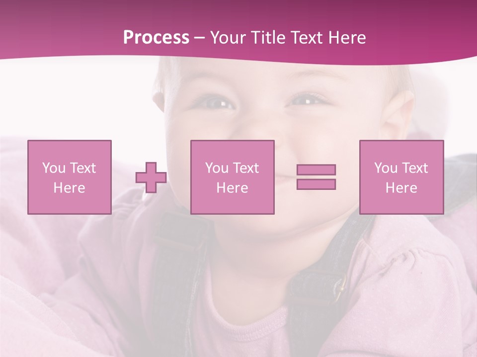 Familie Gesund Isoliert PowerPoint Template