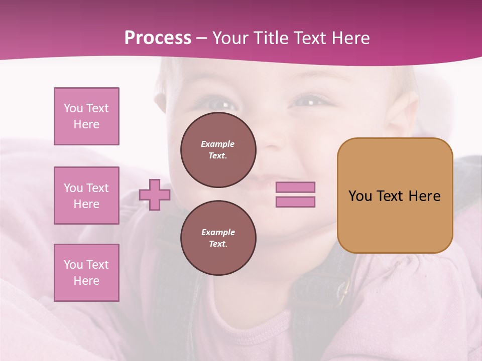 Familie Gesund Isoliert PowerPoint Template