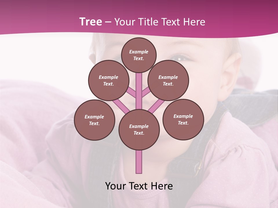 Familie Gesund Isoliert PowerPoint Template