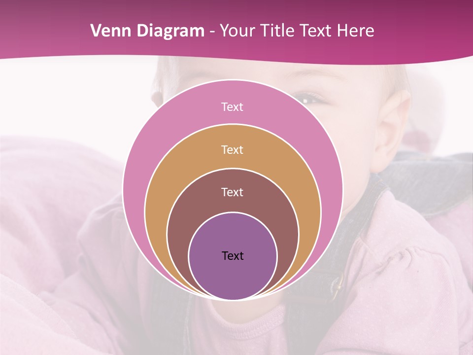 Familie Gesund Isoliert PowerPoint Template