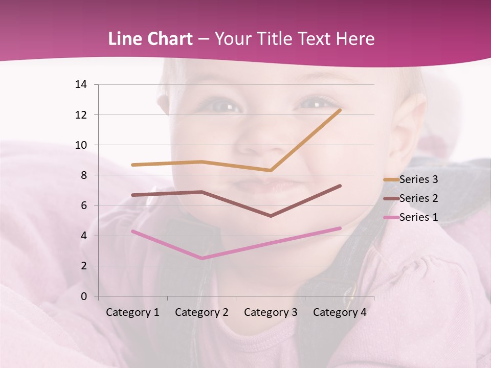 Familie Gesund Isoliert PowerPoint Template