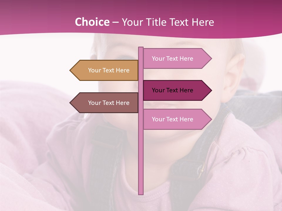 Familie Gesund Isoliert PowerPoint Template