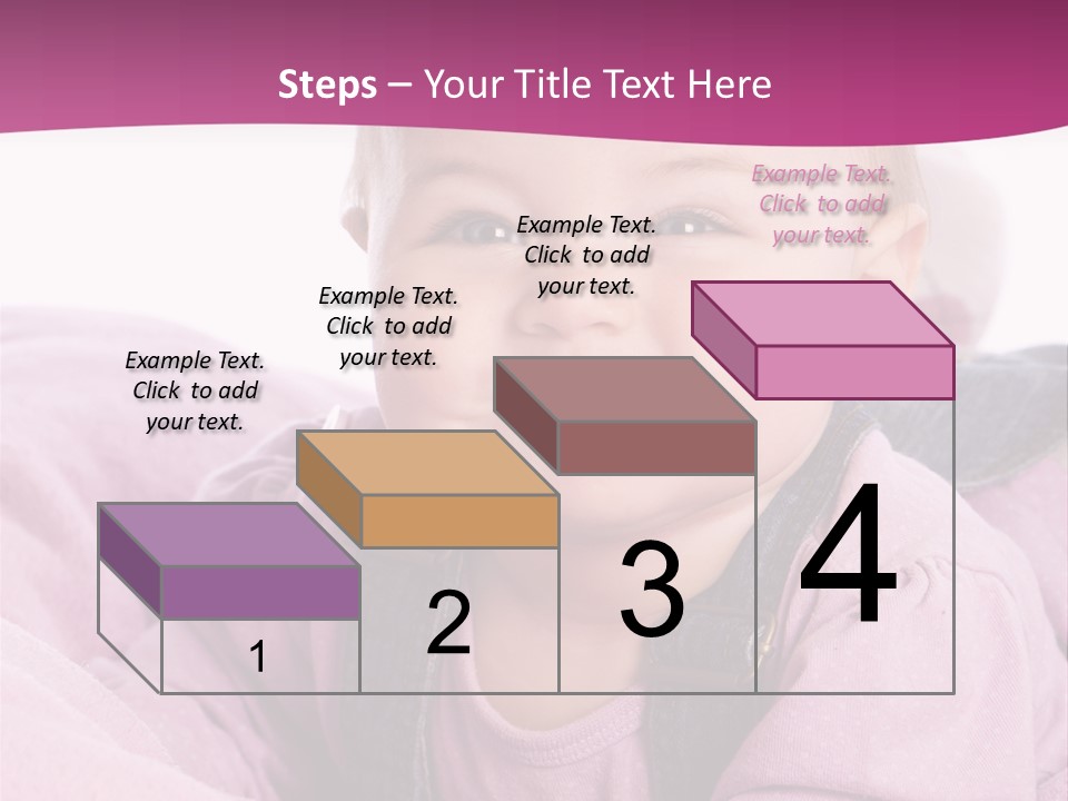 Familie Gesund Isoliert PowerPoint Template