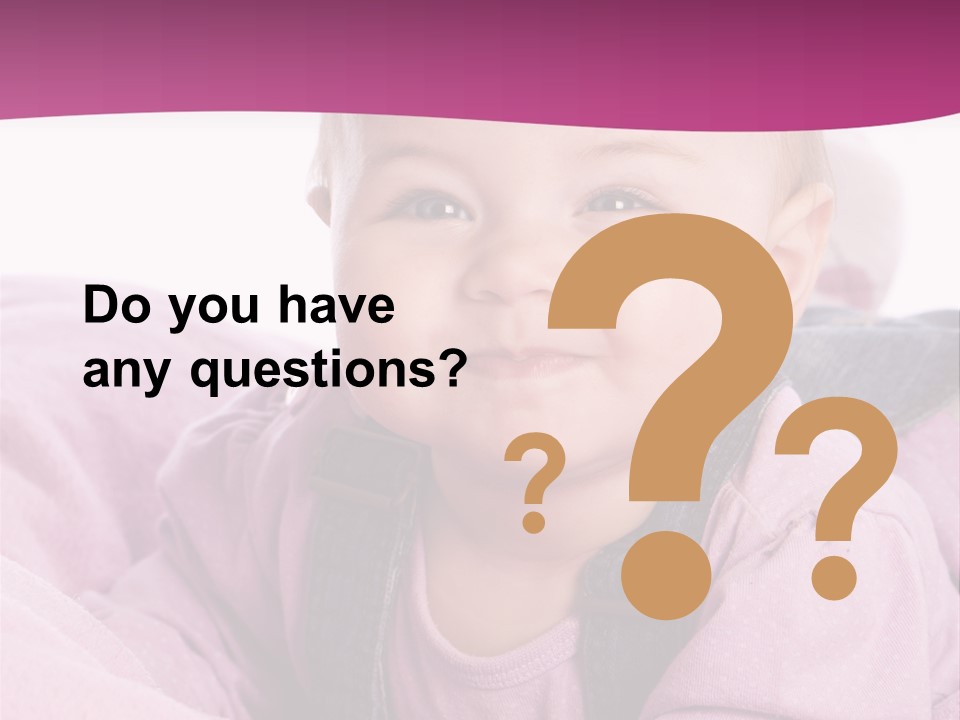 Familie Gesund Isoliert PowerPoint Template