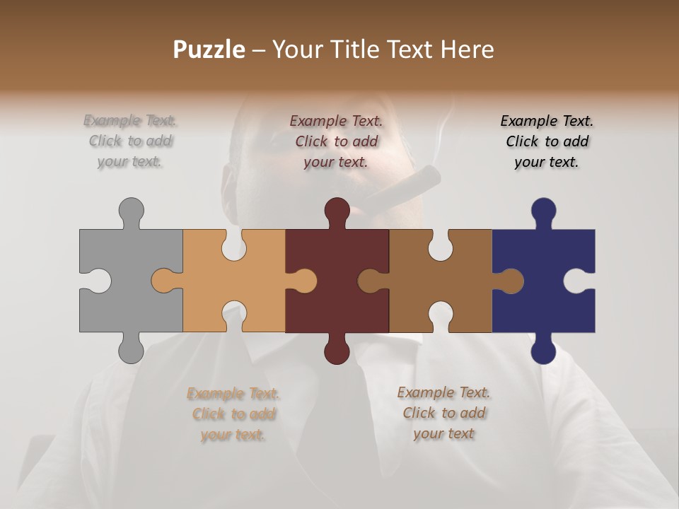 Corrupted Boss Serial Killer PowerPoint Template