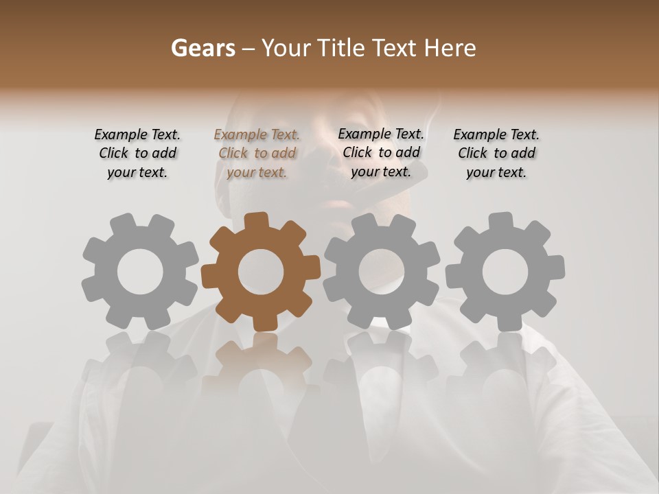 Corrupted Boss Serial Killer PowerPoint Template