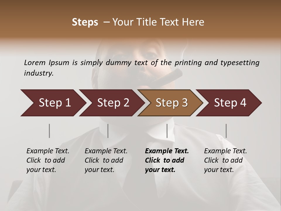 Corrupted Boss Serial Killer PowerPoint Template