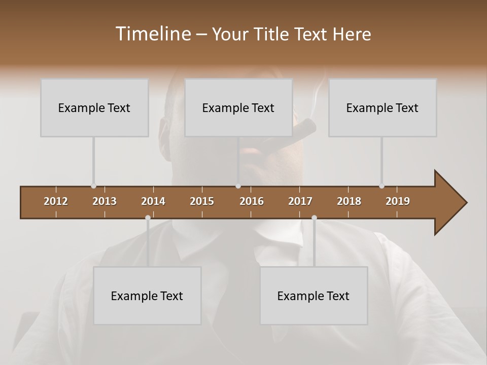 Corrupted Boss Serial Killer PowerPoint Template