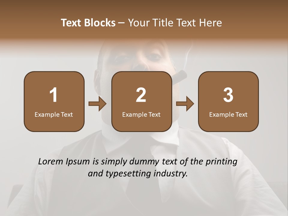 Corrupted Boss Serial Killer PowerPoint Template