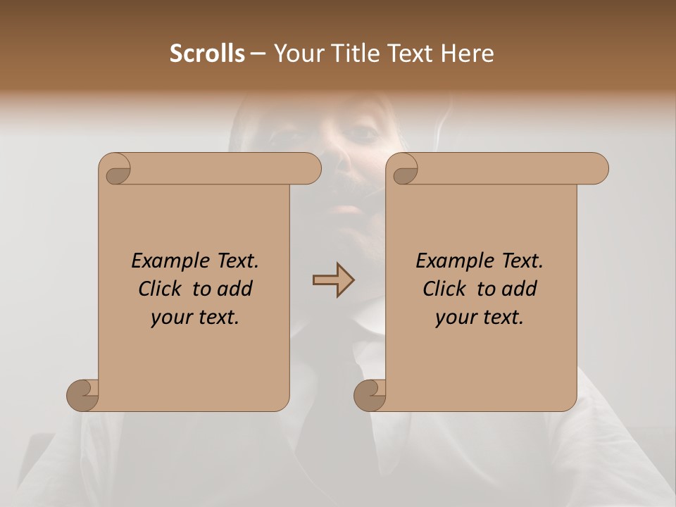 Corrupted Boss Serial Killer PowerPoint Template