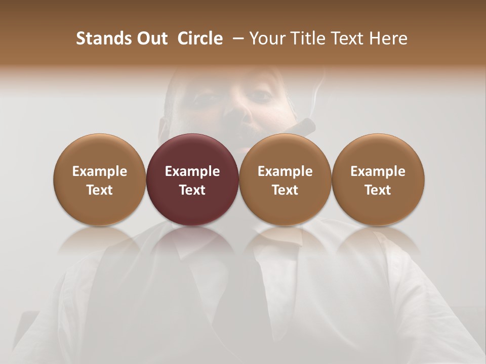 Corrupted Boss Serial Killer PowerPoint Template