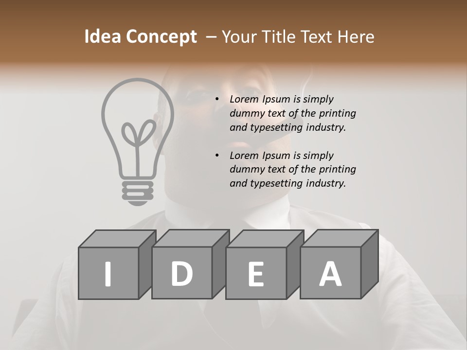 Corrupted Boss Serial Killer PowerPoint Template