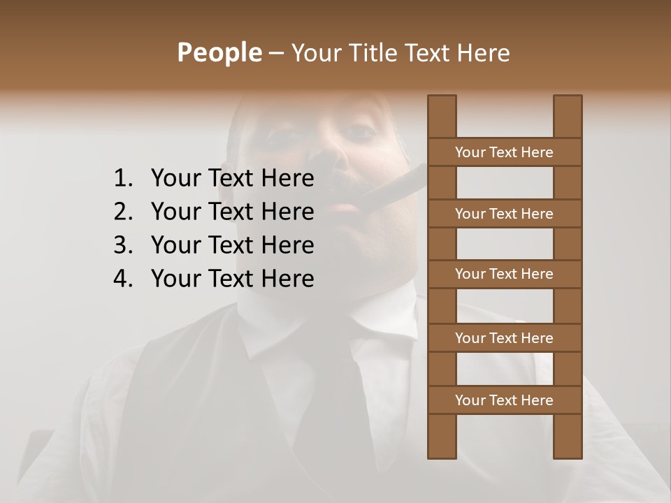 Corrupted Boss Serial Killer PowerPoint Template