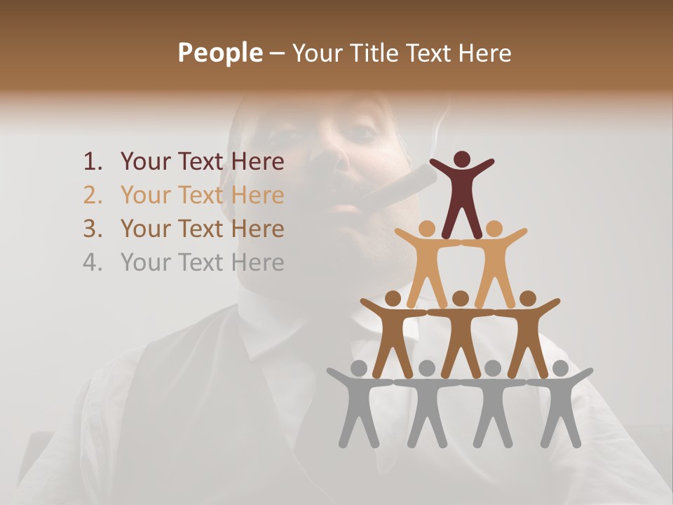 Corrupted Boss Serial Killer PowerPoint Template