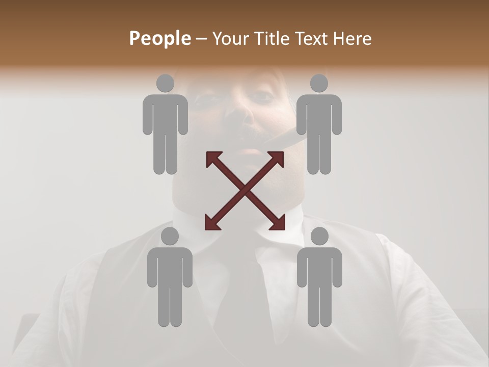 Corrupted Boss Serial Killer PowerPoint Template
