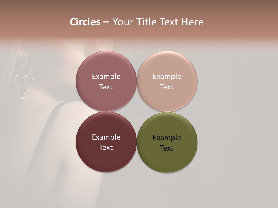 Luxurious Fox Model PowerPoint Template