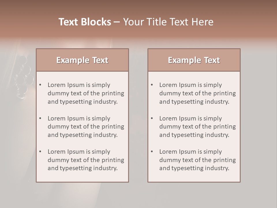 Luxurious Fox Model PowerPoint Template