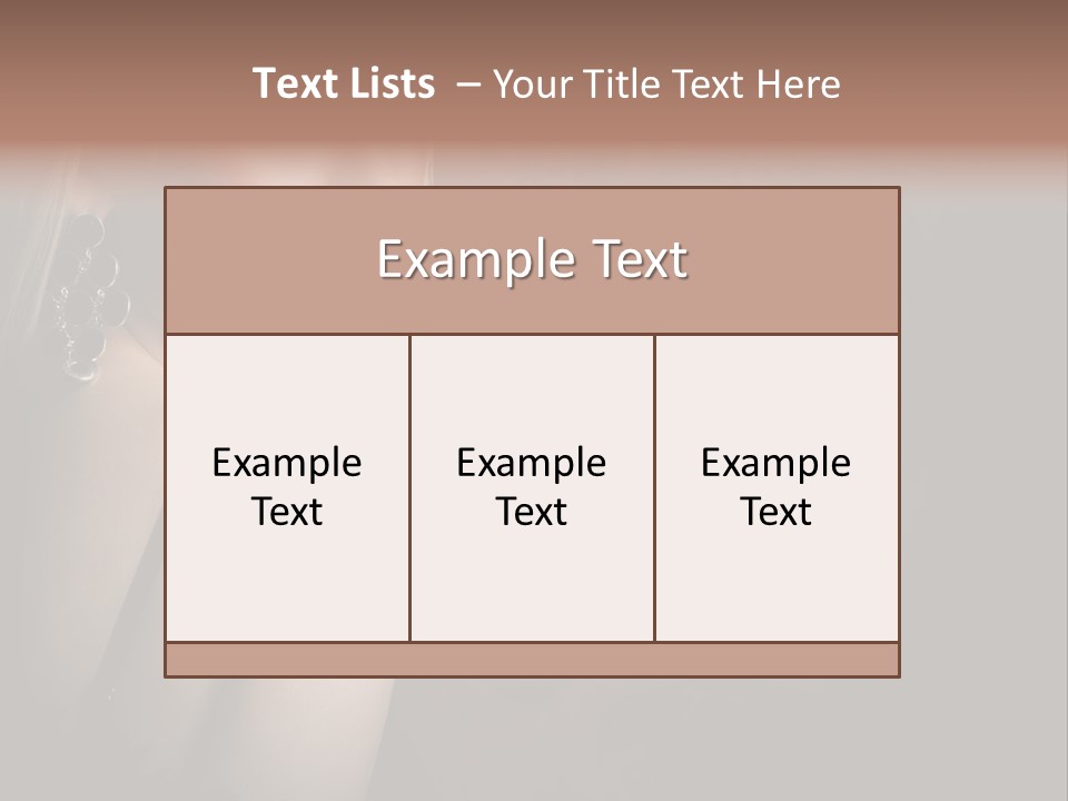 Luxurious Fox Model PowerPoint Template