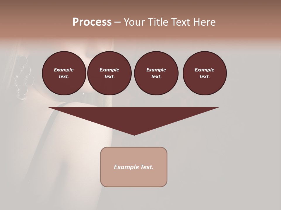 Luxurious Fox Model PowerPoint Template