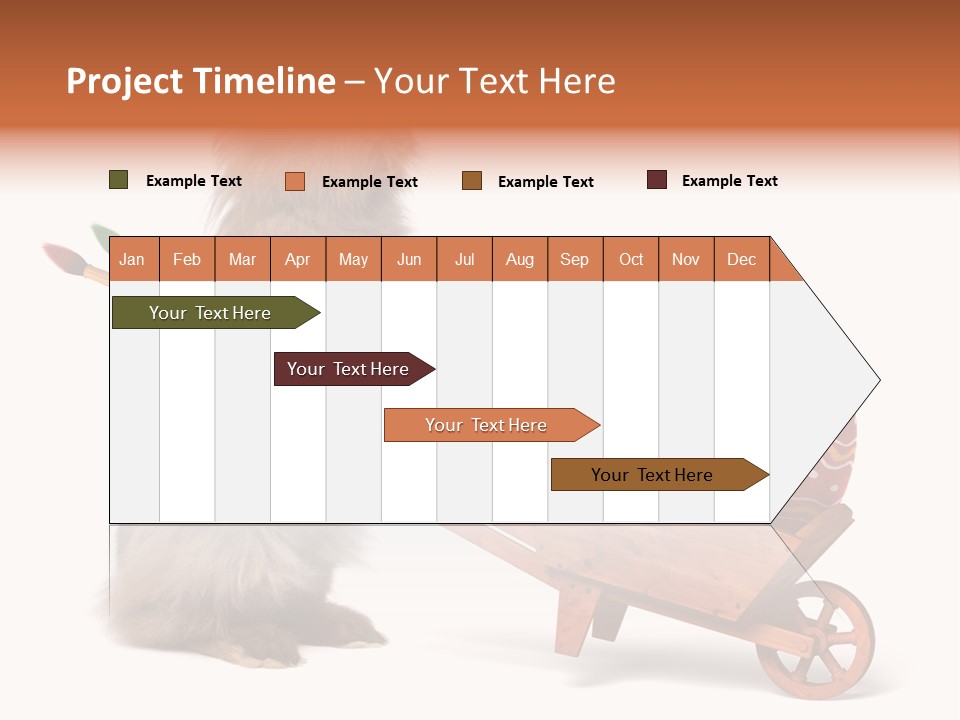 Easter Fluffy Red PowerPoint Template