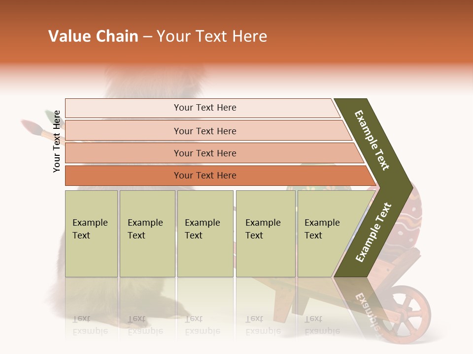 Easter Fluffy Red PowerPoint Template