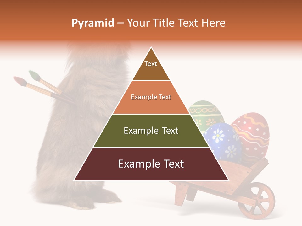 Easter Fluffy Red PowerPoint Template