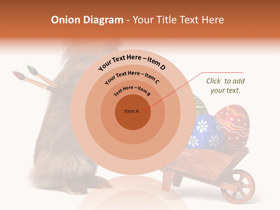 Easter Fluffy Red PowerPoint Template