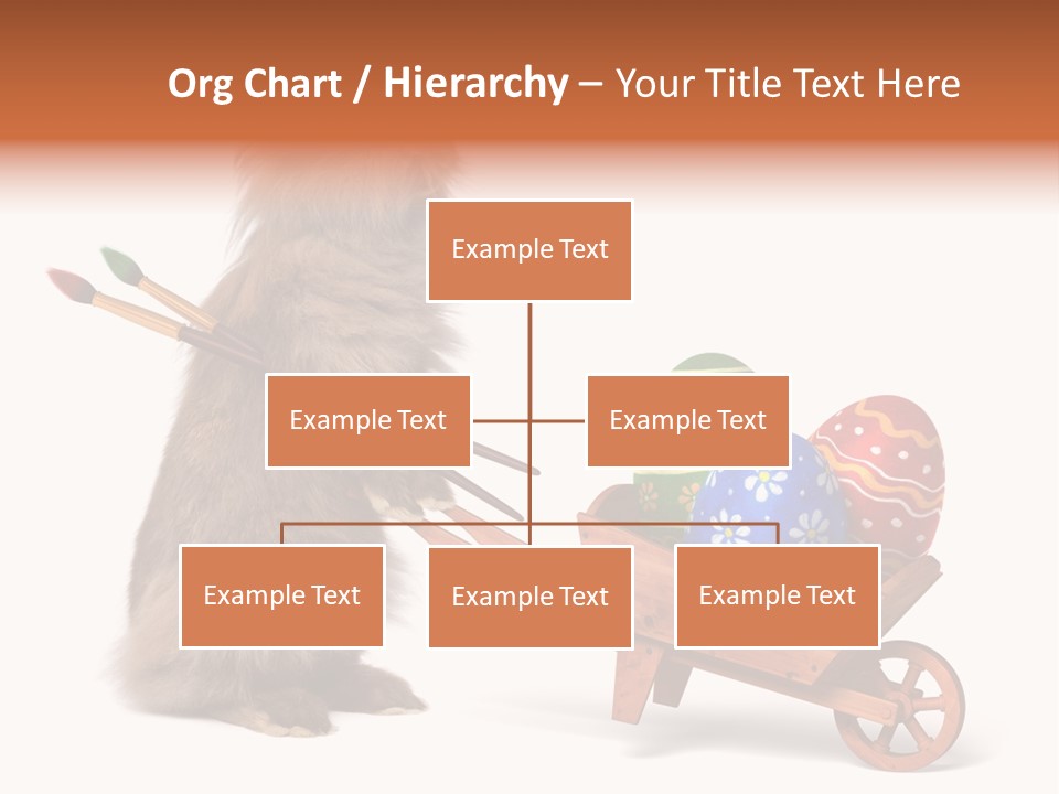 Easter Fluffy Red PowerPoint Template