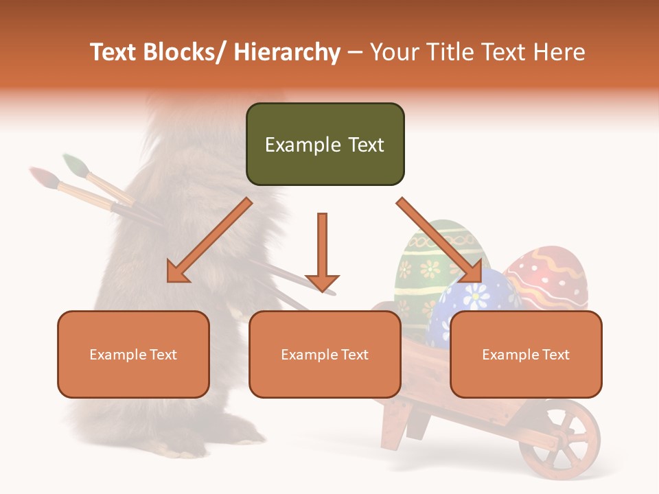 Easter Fluffy Red PowerPoint Template