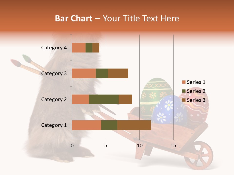 Easter Fluffy Red PowerPoint Template