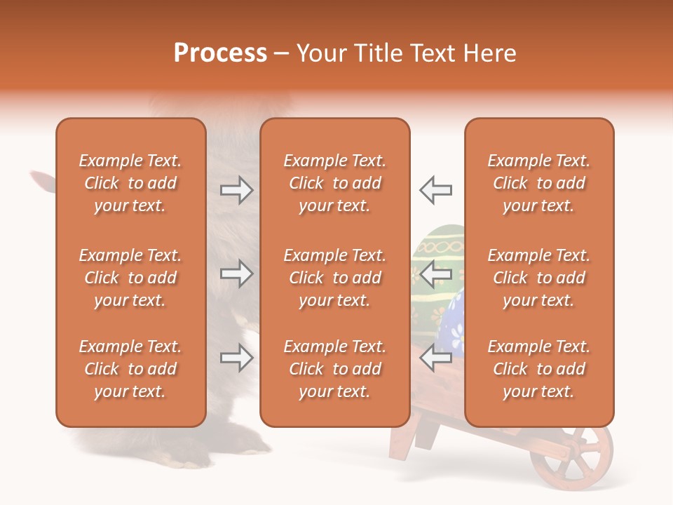 Easter Fluffy Red PowerPoint Template