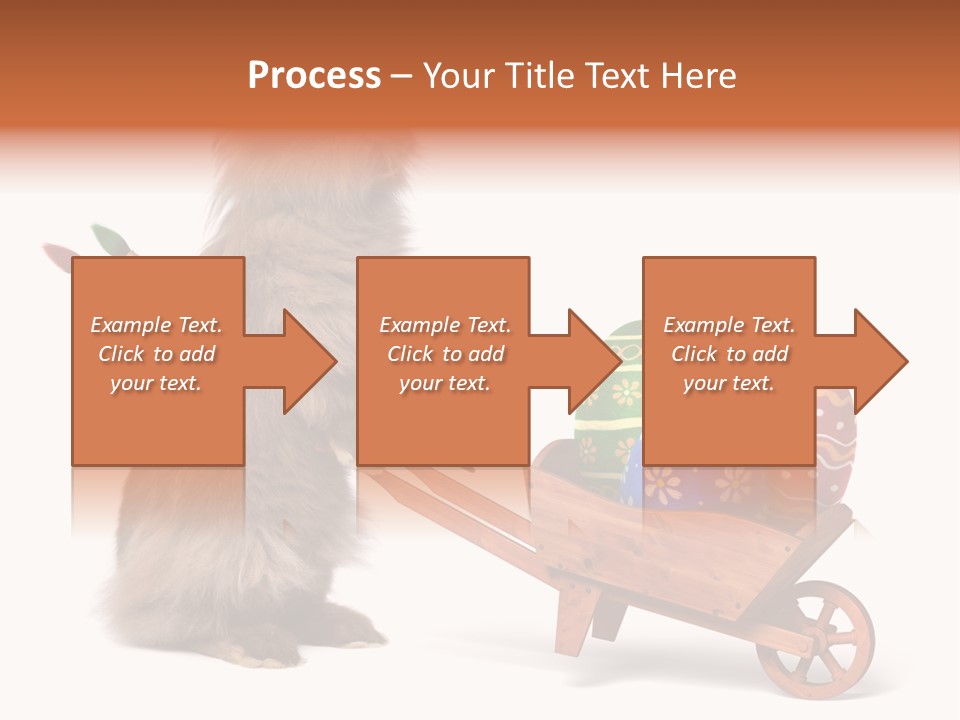 Easter Fluffy Red PowerPoint Template