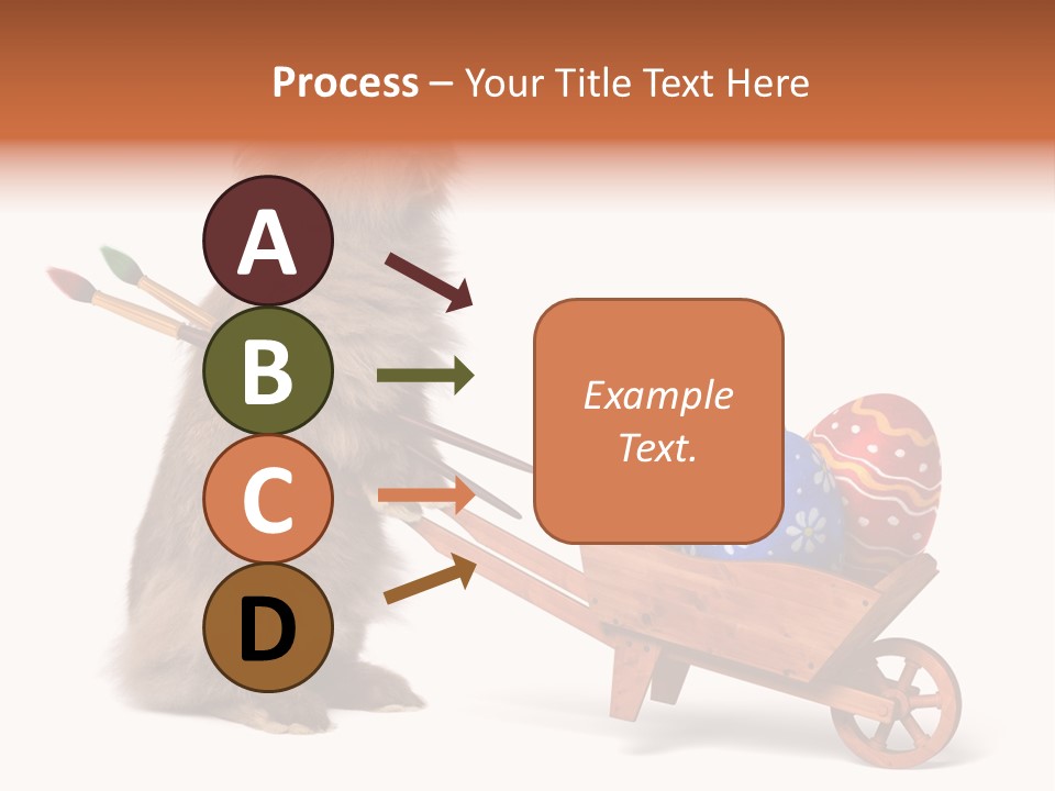 Easter Fluffy Red PowerPoint Template